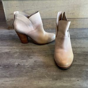 Nude booties